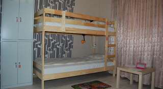 Гостиница Aleksiya Hostel Новосибирск Спальное место на двухъярусной кровати в общем номере для мужчин-9